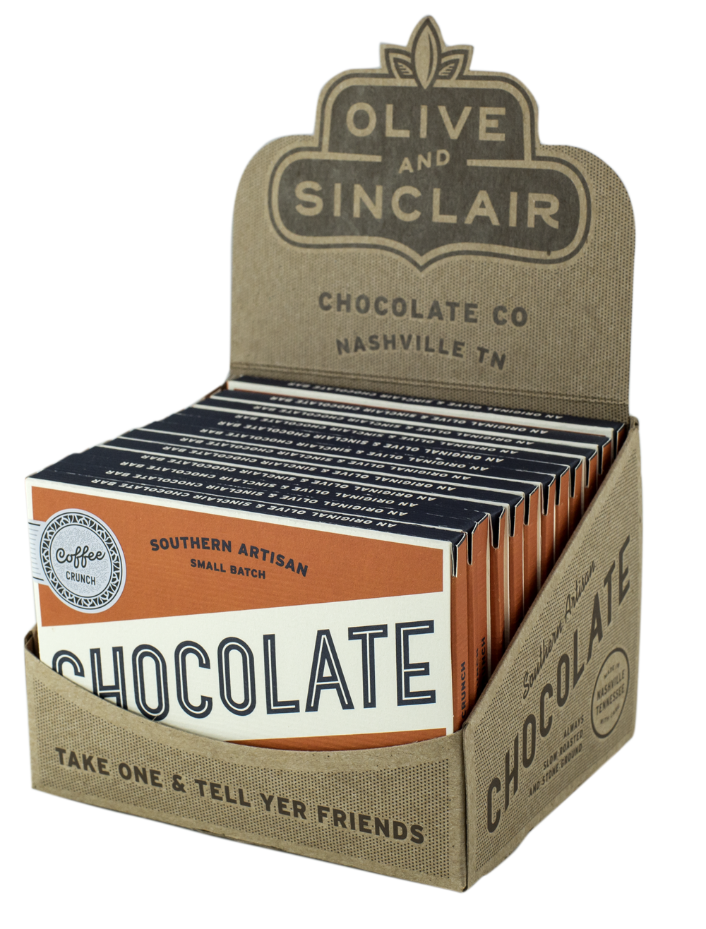 12 Bar Case of Chocolate — Olive & Sinclair Chocolate Co